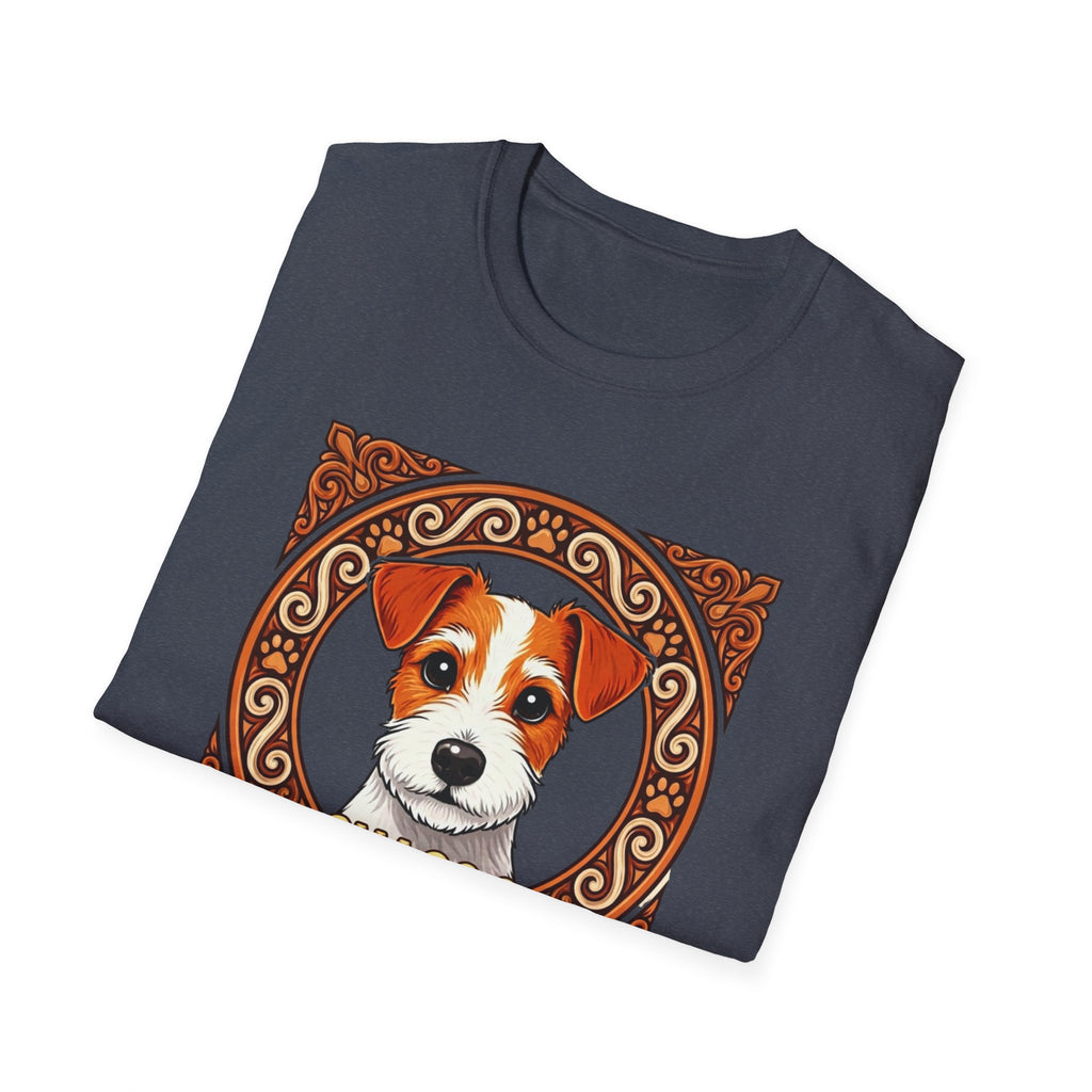 Jack Russell Terrier Portrait T-Shirt | Chaos & Cuteness Dog Illustration