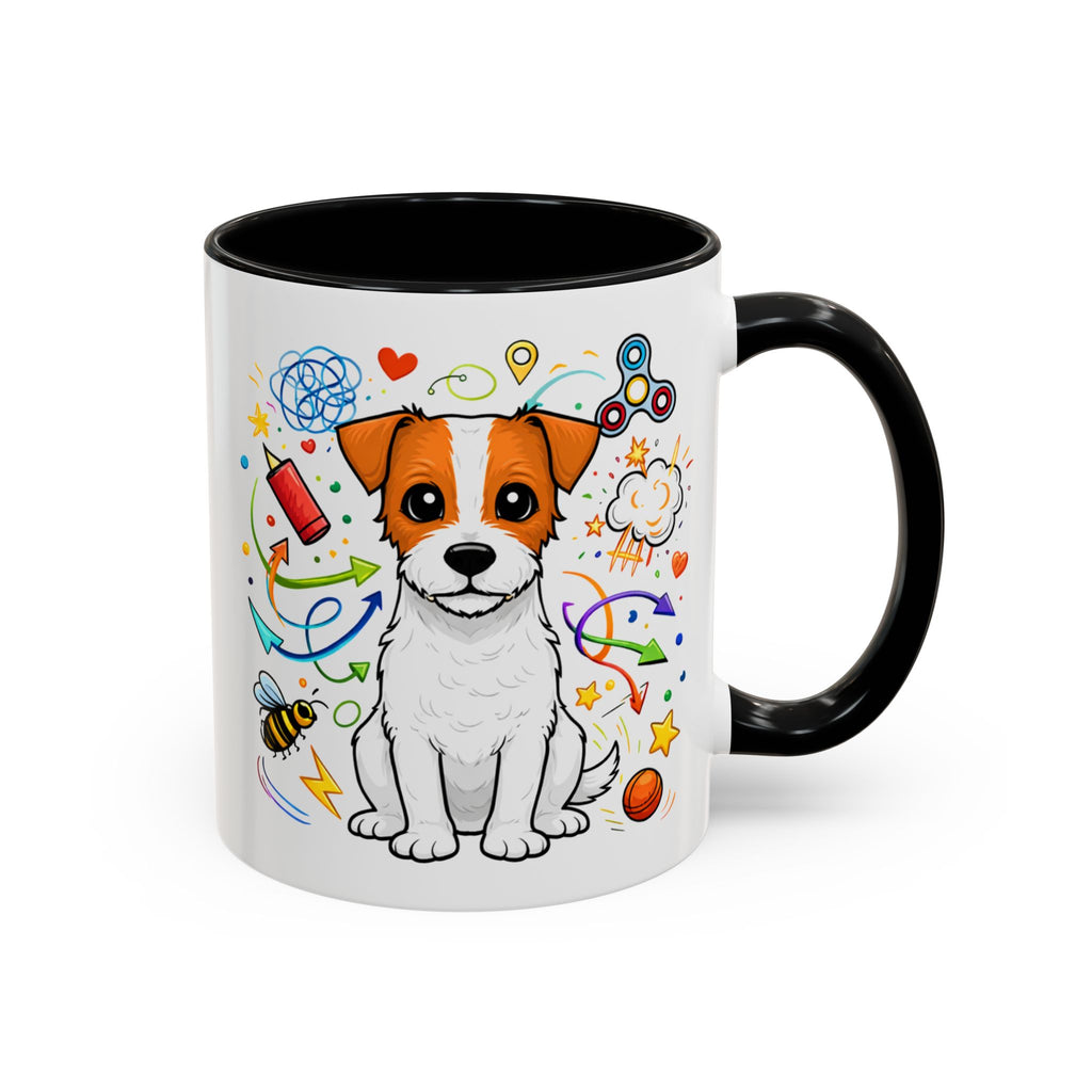 Jack Russell Terrier Doodle Mug | Coffee Mug