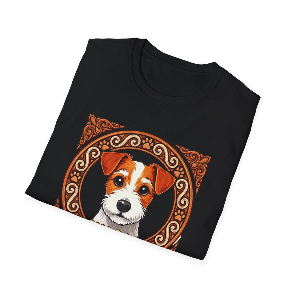 Jack Russell Terrier Portrait T-Shirt | Chaos & Cuteness Dog Illustration