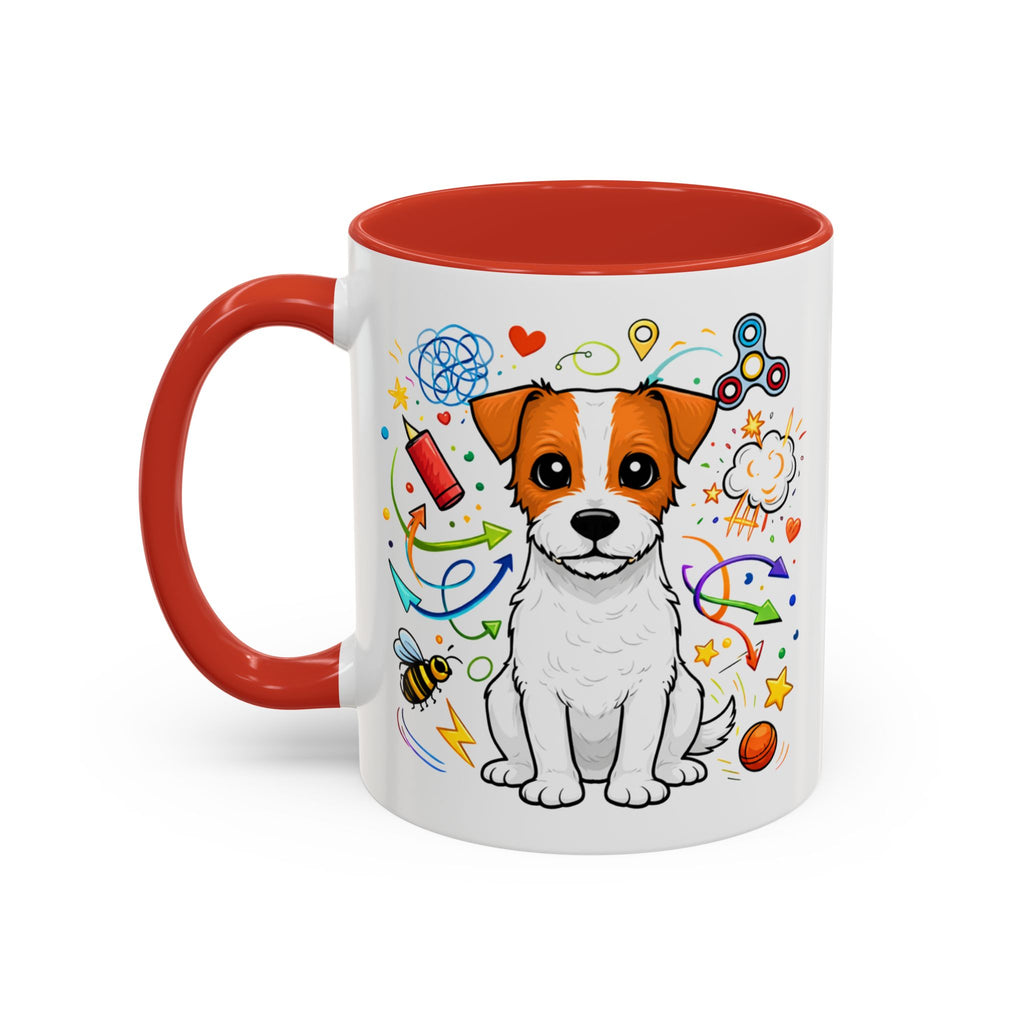 Jack Russell Terrier Doodle Mug | Coffee Mug