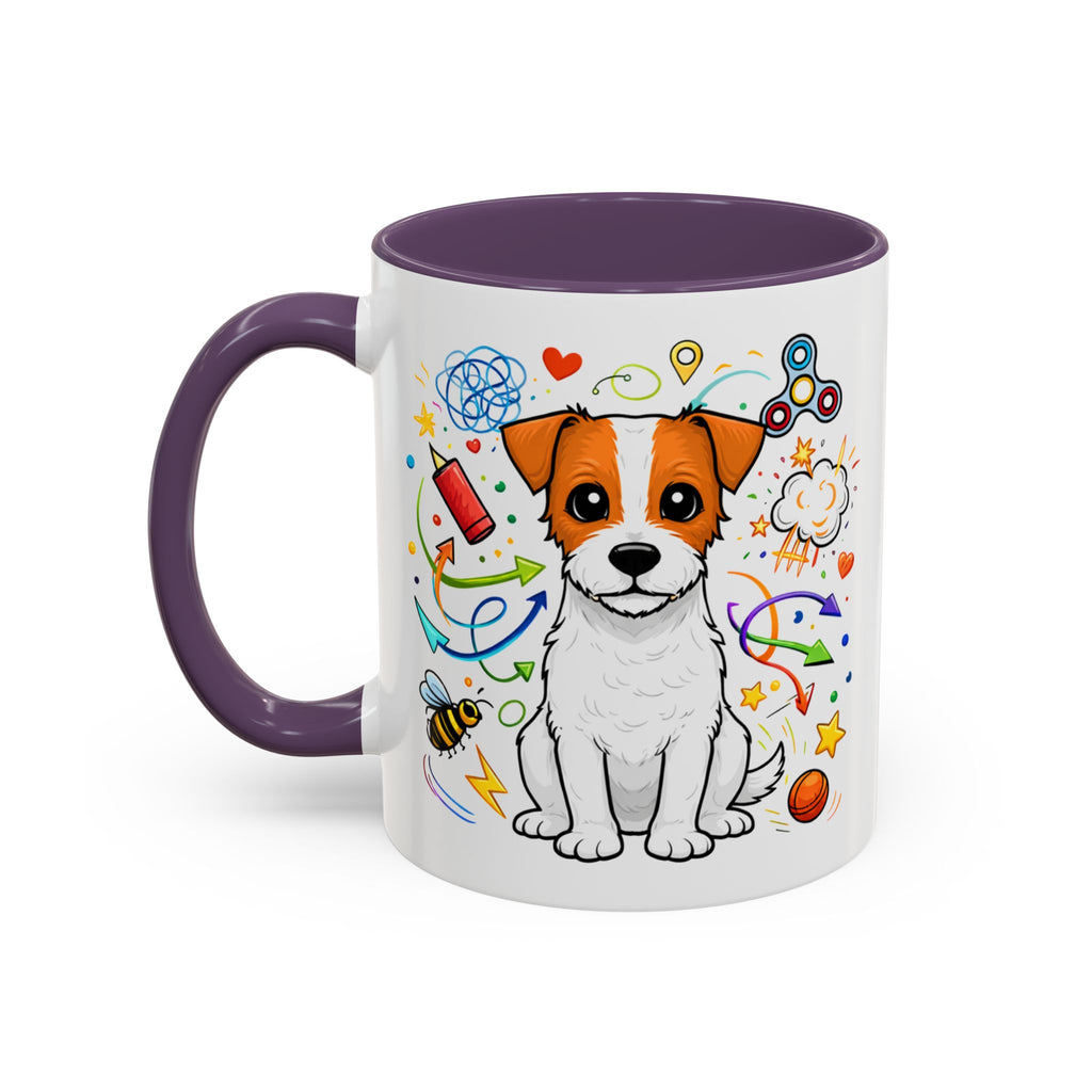 Jack Russell Terrier Doodle Mug | Coffee Mug