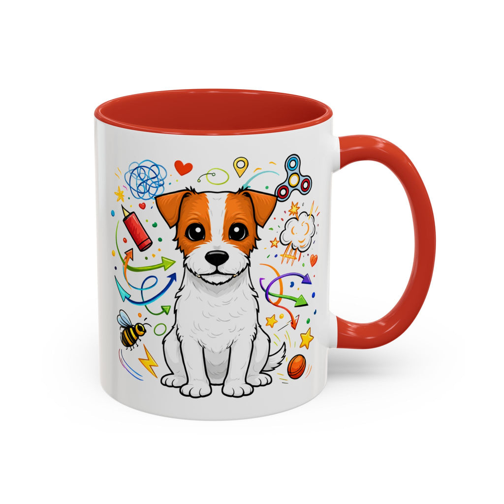 Jack Russell Terrier Doodle Mug | Coffee Mug