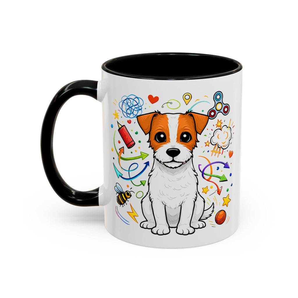 Jack Russell Terrier Doodle Mug | Coffee Mug