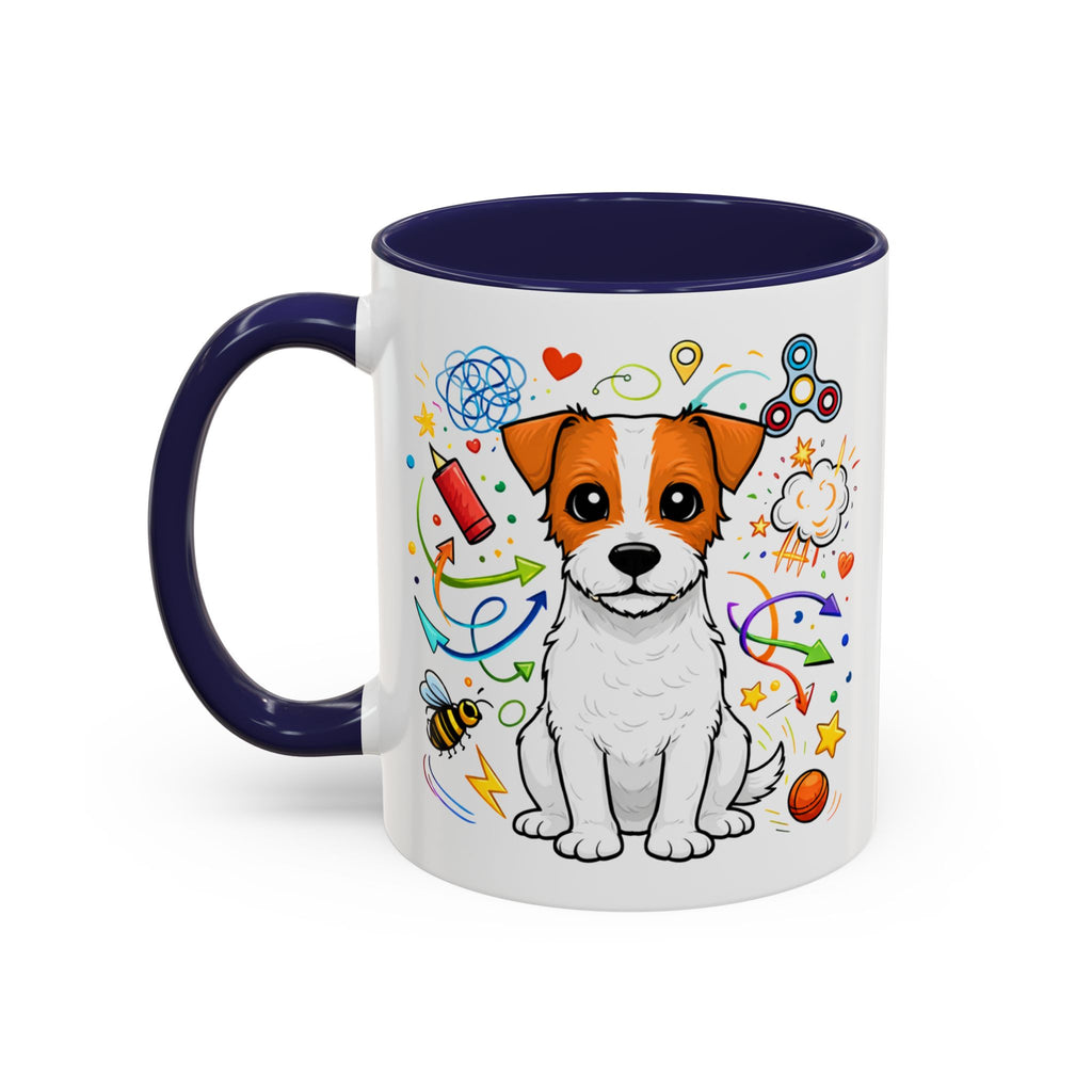 Jack Russell Terrier Doodle Mug | Coffee Mug