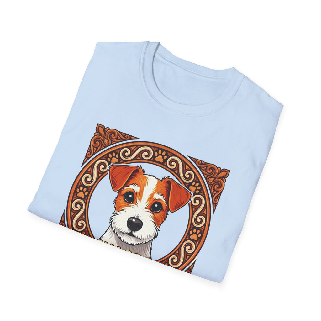 Jack Russell Terrier Portrait T-Shirt | Chaos & Cuteness Dog Illustration