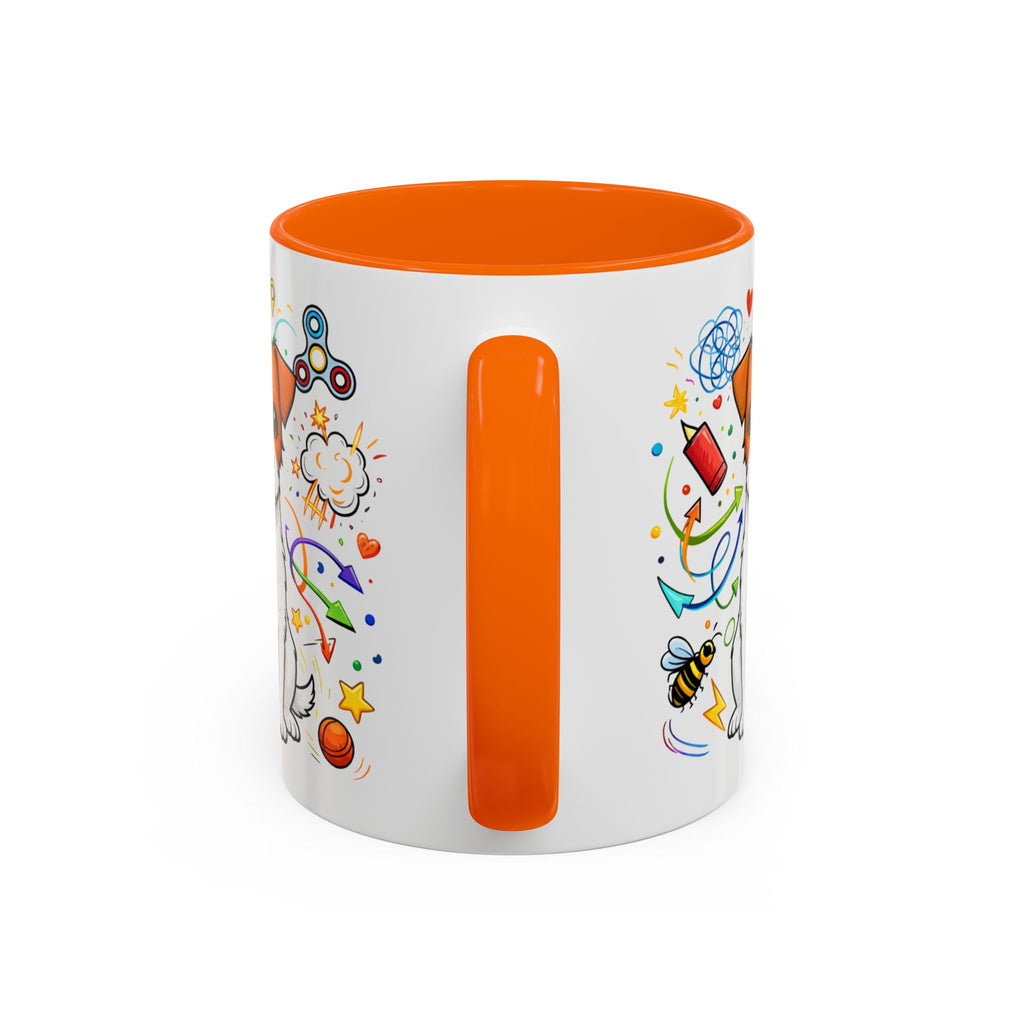 Jack Russell Terrier Doodle Mug | Coffee Mug