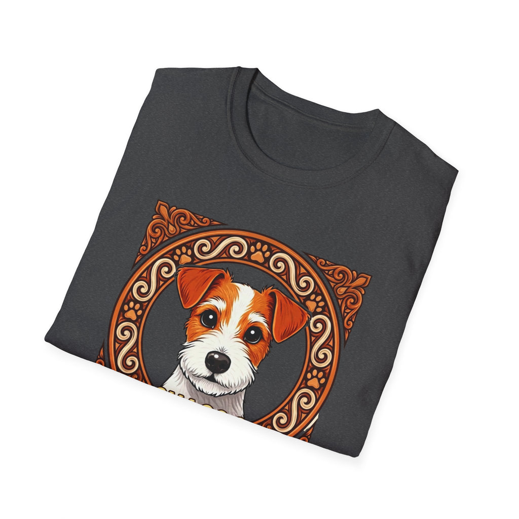 Jack Russell Terrier Portrait T-Shirt | Chaos & Cuteness Dog Illustration