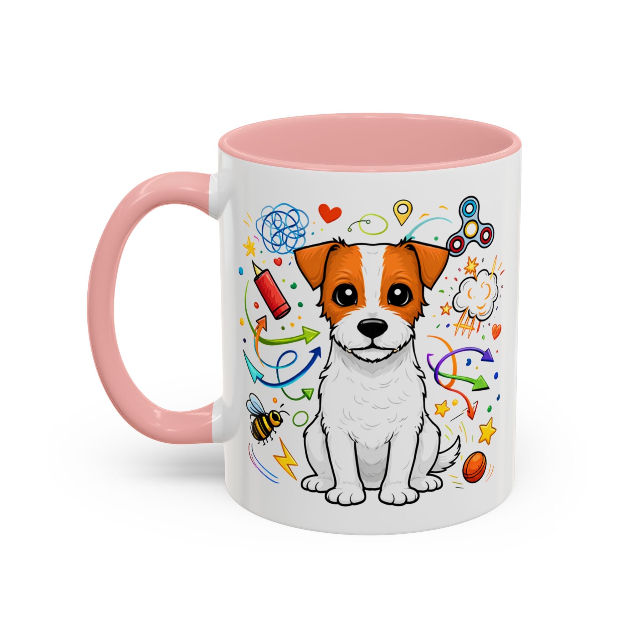 Jack Russell Terrier Doodle Mug | Coffee Mug