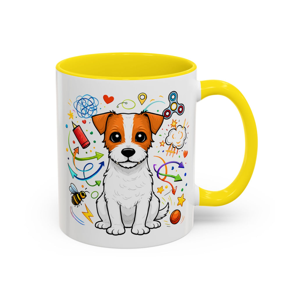 Jack Russell Terrier Doodle Mug | Coffee Mug
